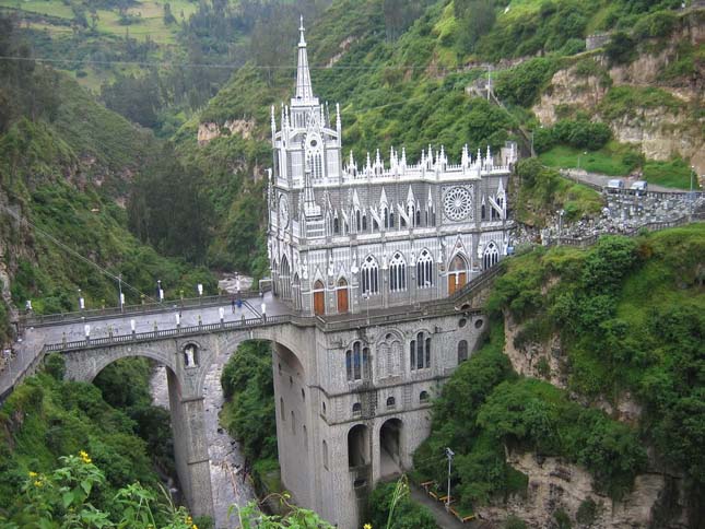 Las Lajas katedrális, Kolumbia