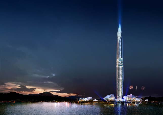 Infinity Tower, Dél-Korea