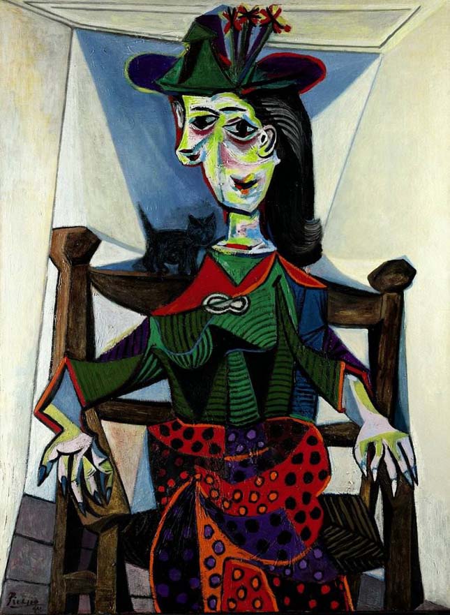 Pablo Picasso - Dora Maar macskával