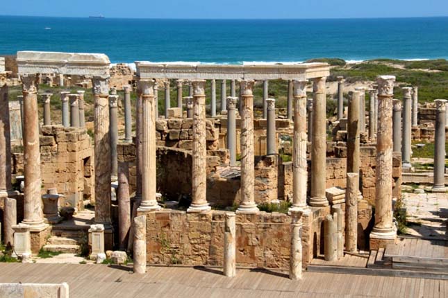 Leptis Magna, Líbia romvárosa