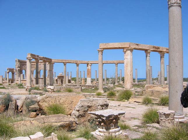 Leptis Magna, Líbia romvárosa