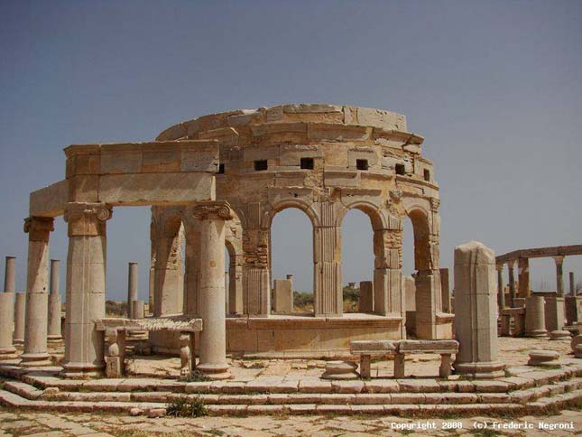 Leptis Magna, Líbia romvárosa