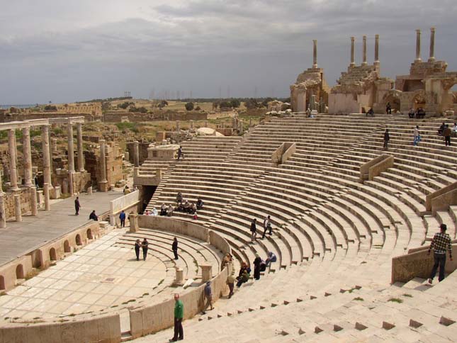 Leptis Magna, Líbia romvárosa