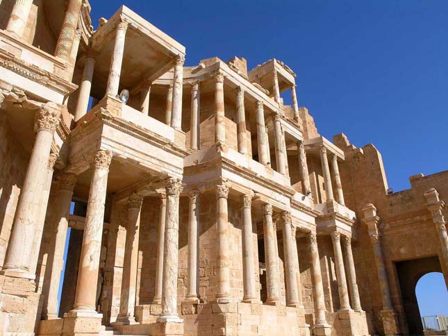 Leptis Magna, Líbia romvárosa