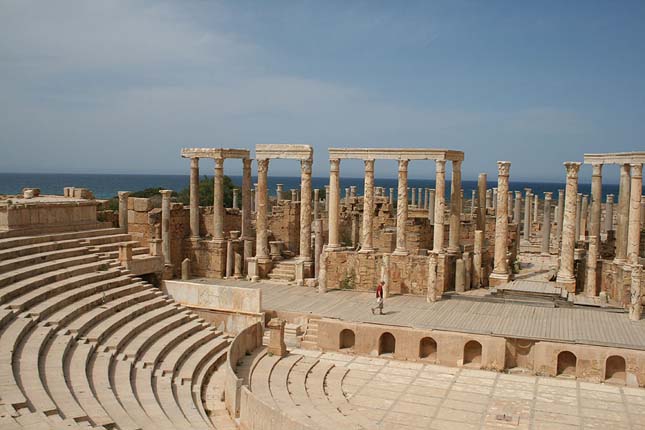 Leptis Magna, Líbia romvárosa