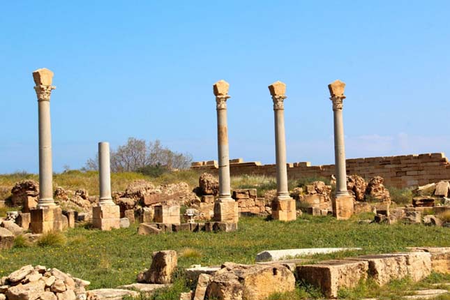 Leptis Magna, Líbia romvárosa