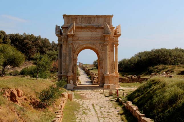 Leptis Magna, Líbia romvárosa