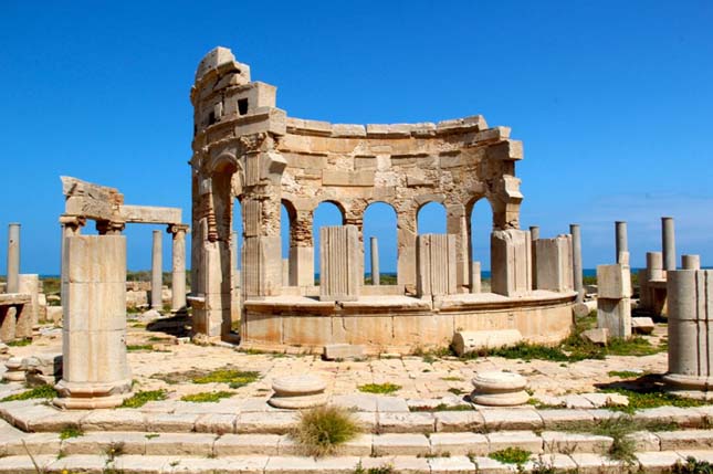 Leptis Magna, Líbia romvárosa