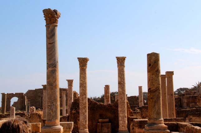 Leptis Magna, Líbia romvárosa