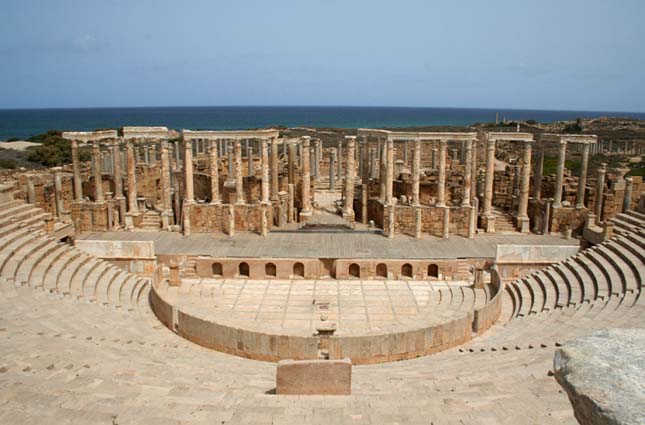 Leptis Magna, Líbia romvárosa