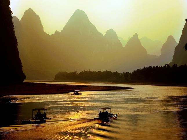Li-folyó, Kína