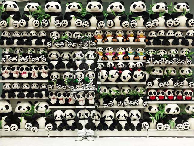 Liu Bolin, a láthatatlan ember