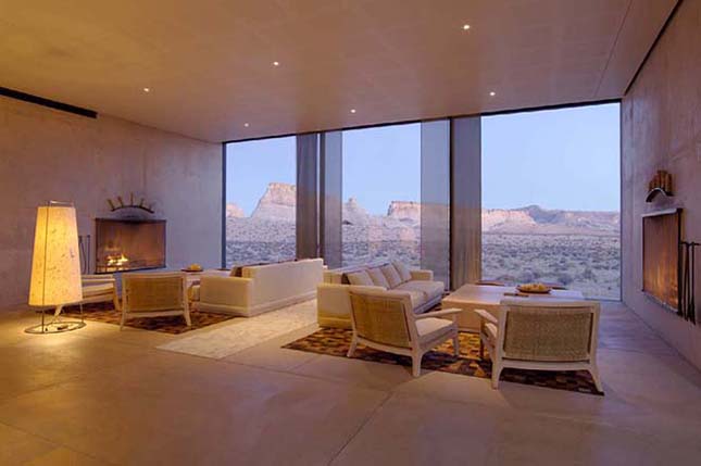 Luxus hotel a sivatag közepén