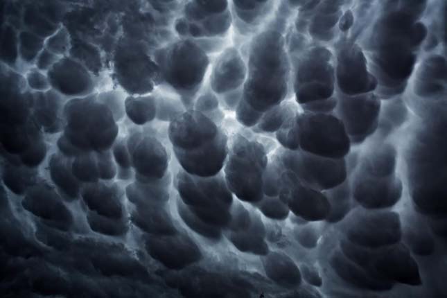 Mammatus, ritka felhőképződmény