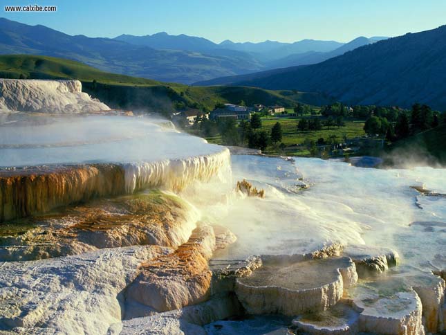 Minerva terasz, Yellowstone Nemzeti Park