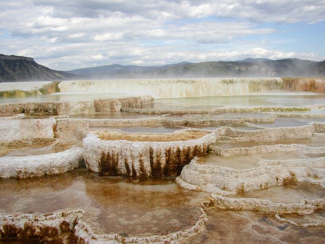 Minerva terasz, Yellowstone Nemzeti Park