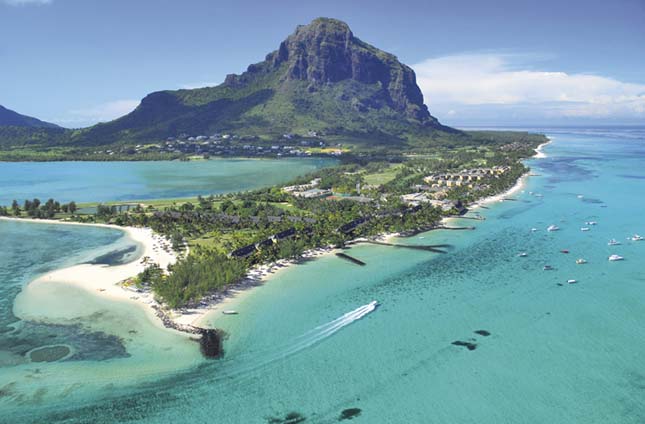 Vízalatti vízesés, Mauritius