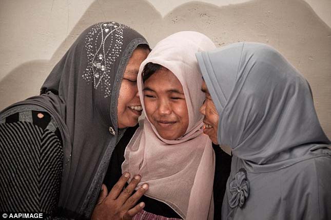10 évvel a földrengés után találták meg lányukat