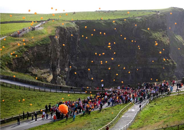 Moher sziklái, Írország