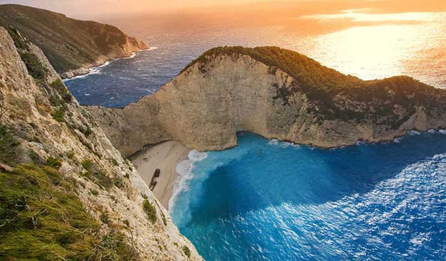 Navagio Beach, Zakynthos sziget