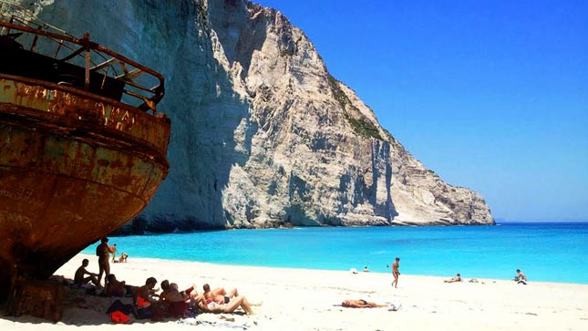 Navagio Beach, Zakynthos sziget