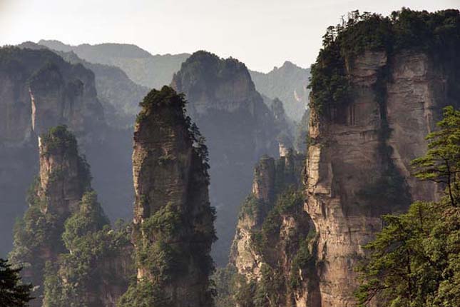 Zhangjiajie Nemzeti Park, az UNESCO Világörökség része