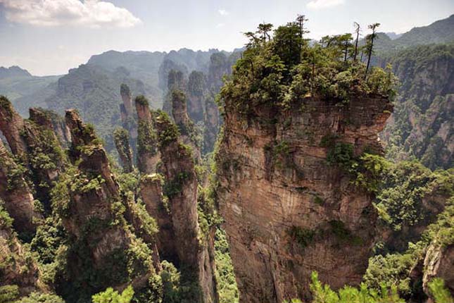 Zhangjiajie Nemzeti Park, az UNESCO Világörökség része