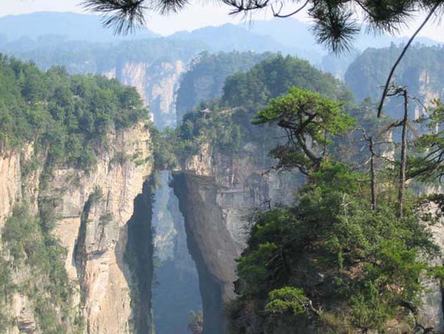 Zhangjiajie Nemzeti Park, az UNESCO Világörökség része