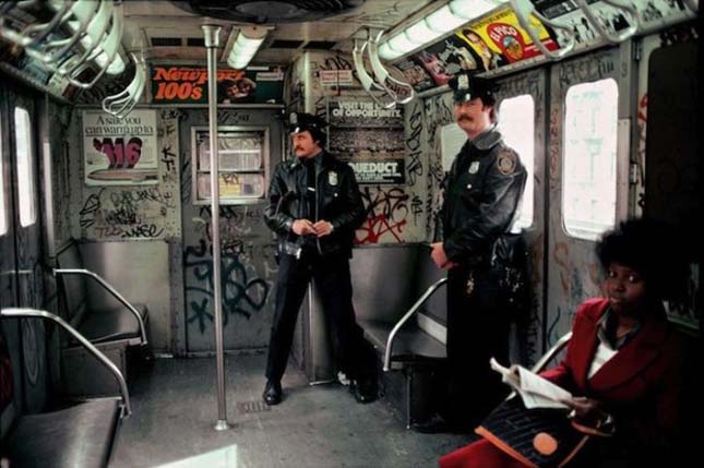 New York-i metró a 70-es években