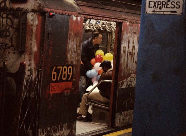 New York-i metró a 70-es években