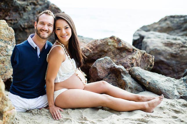 Nick Vujicic és felesége