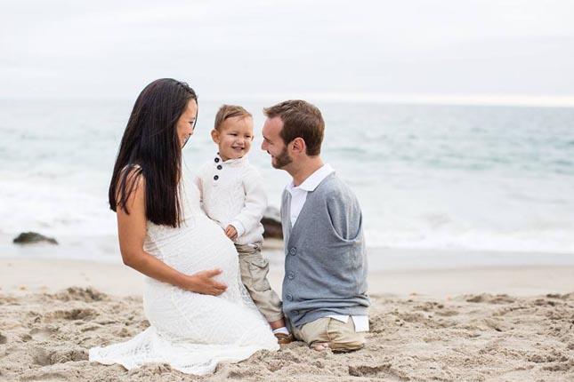 Nick Vujicic és felesége