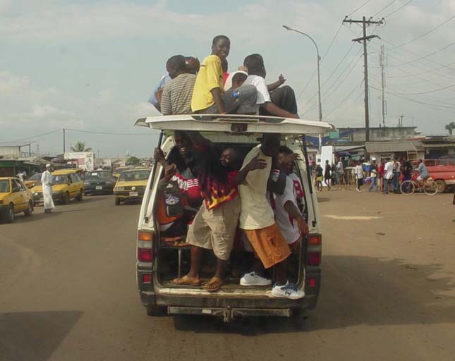 Utazás Nyugat-Afrikában