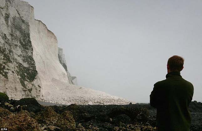 Beachy Head sziklaomlás