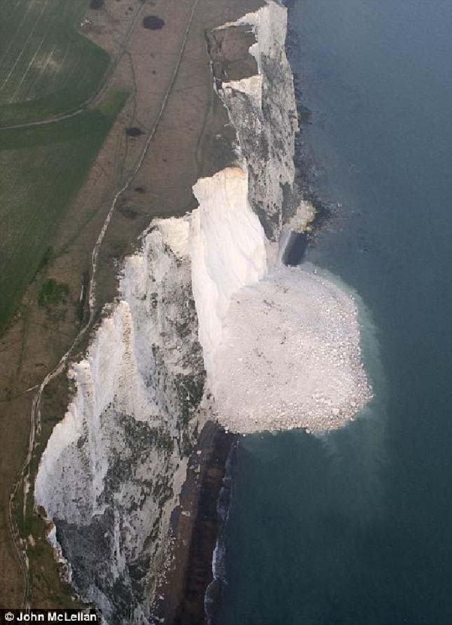 Beachy Head sziklaomlás