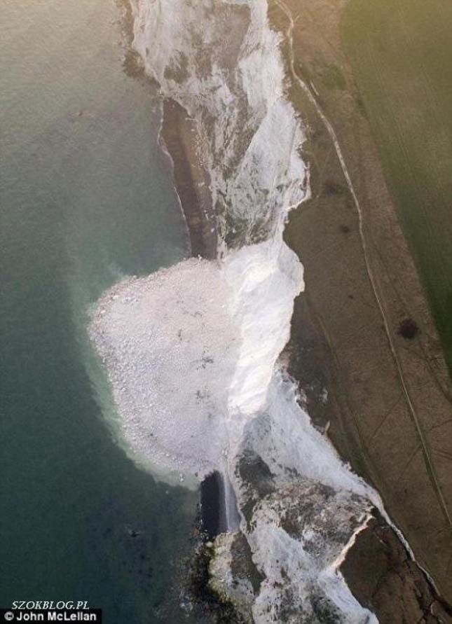 Beachy Head sziklaomlás