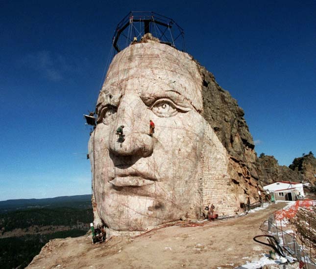 Crazy Horse Memorial, az Őrült ló szobra