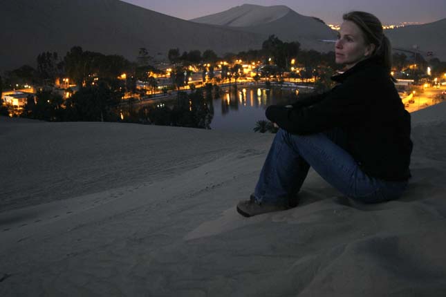 Huacachina oázis, Peru