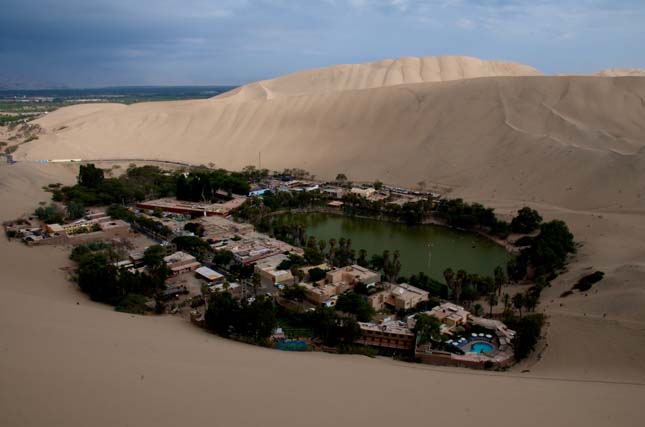 Huacachina oázis, Peru