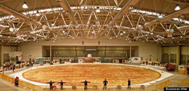 A világ legnagyobb pizzája