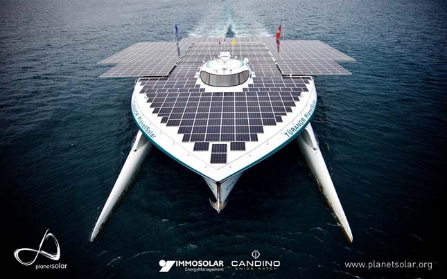 MS Turanor, a világ legnagyobb napenergiával működő hajója