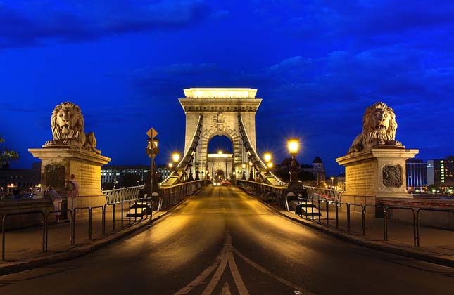 Széchenyi Lánchíd Budapest, Magyarország