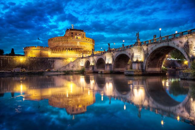 Ponte San't Angelo, Róma, Olaszország