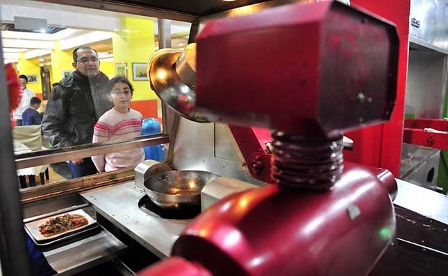 Robot étterem, Kína