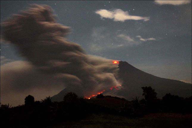 Sinabung vulkán