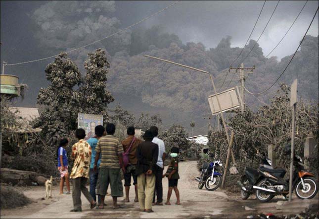 Sinabung vulkán