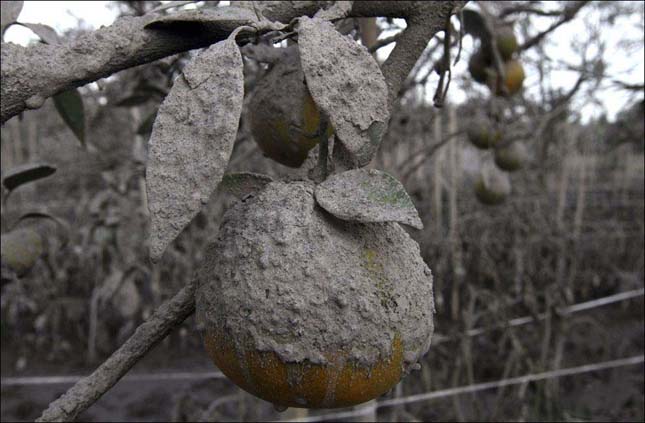 Sinabung vulkán