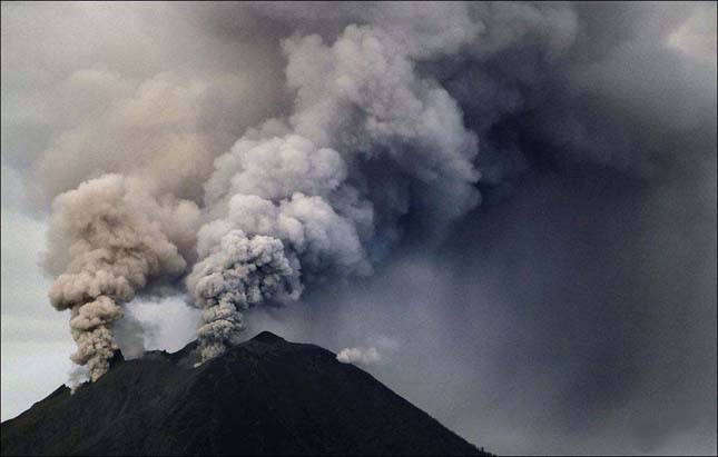 Sinabung vulkán