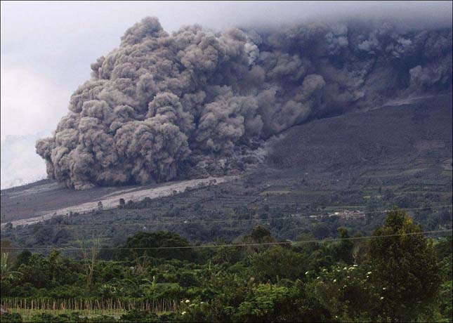 Sinabung vulkán