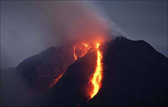 Sinabung vulkán